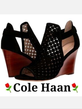 ⚘️Cole Haan Edie Wedge Bootie